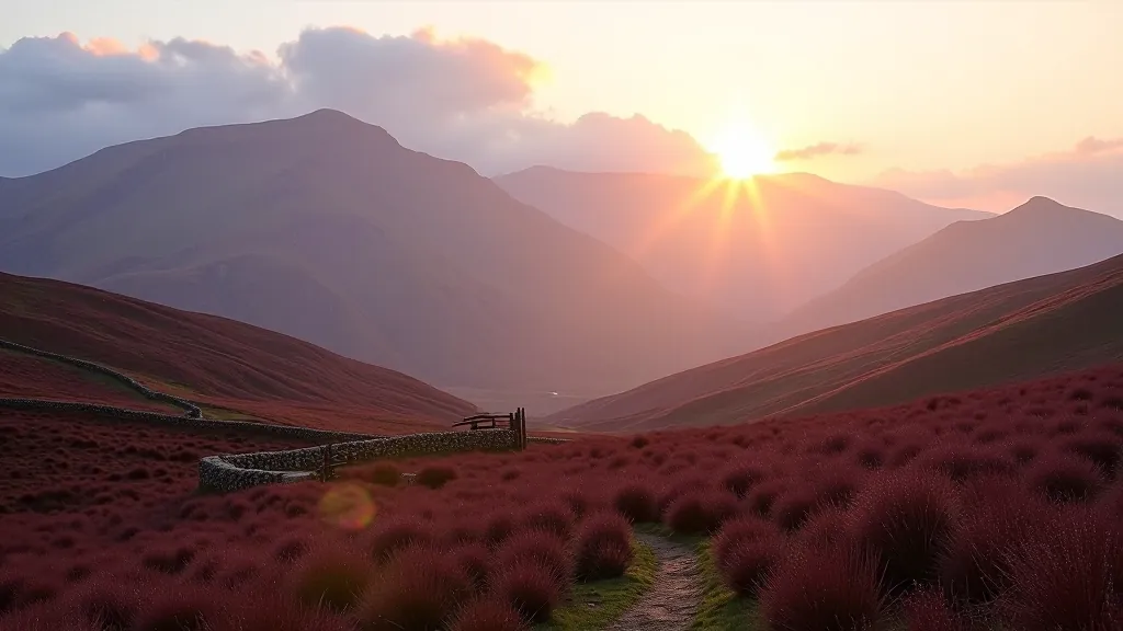 Connemara mountain landscape